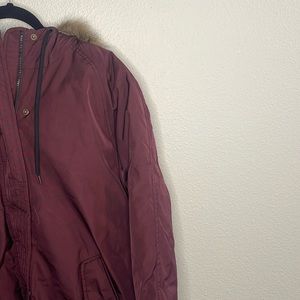 🆕 Faux fur hooded coat